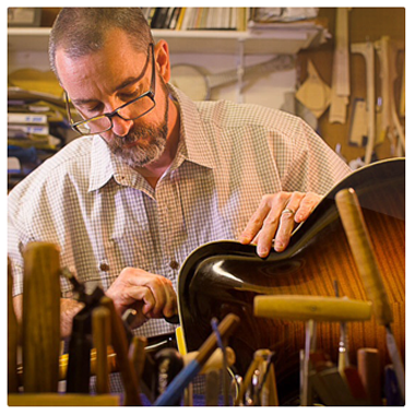 Austin Clark Making Guitar